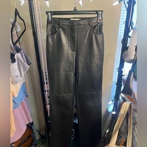 Cultnaked straight leg leather pants- Killa trousers